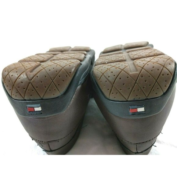 Tommy Hilfiger Brown Penny Moc Toe Loafer 10.5 - Picture 8 of 9